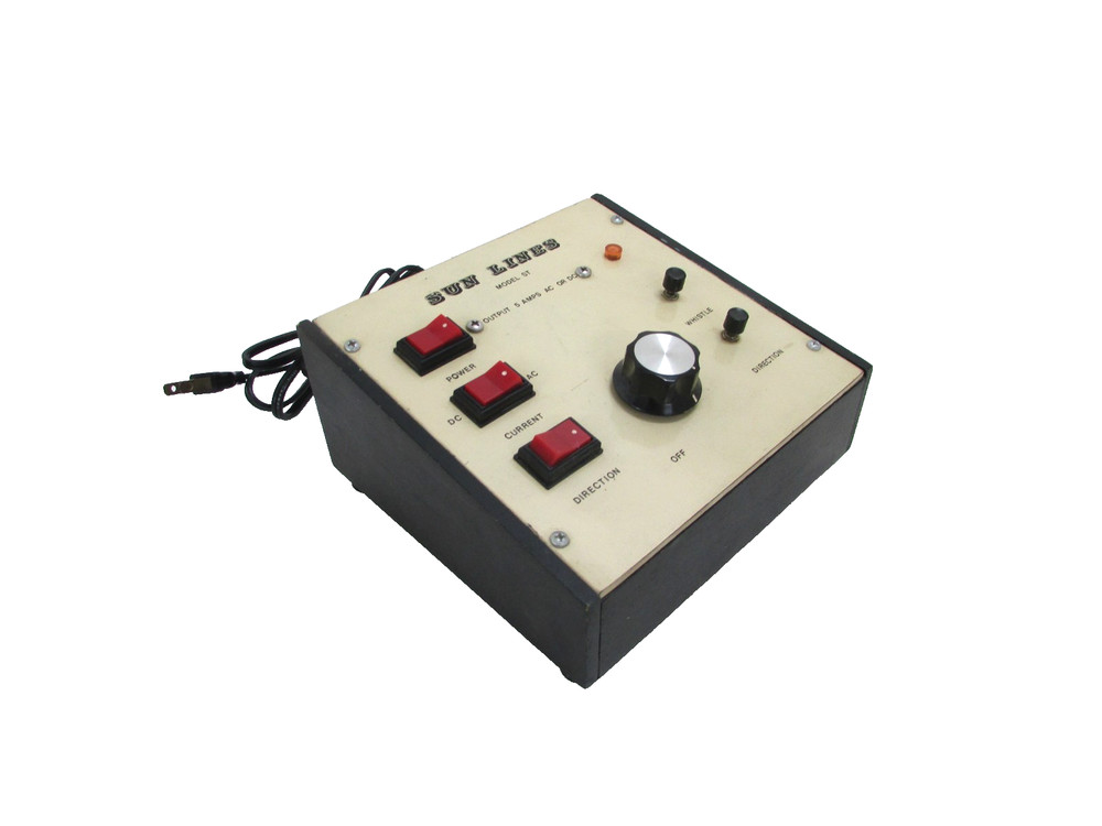 VINTAGE SUN LINES MODEL ST, MODEL TRAIN CONTROLLER