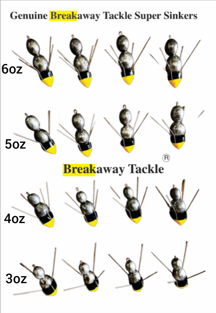 Breakaway Sputnik Super Sinker Variety Pack