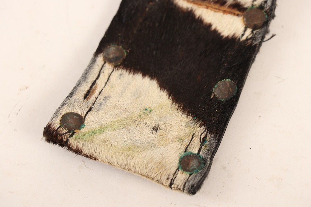 Primitive Cow Hide Pouch