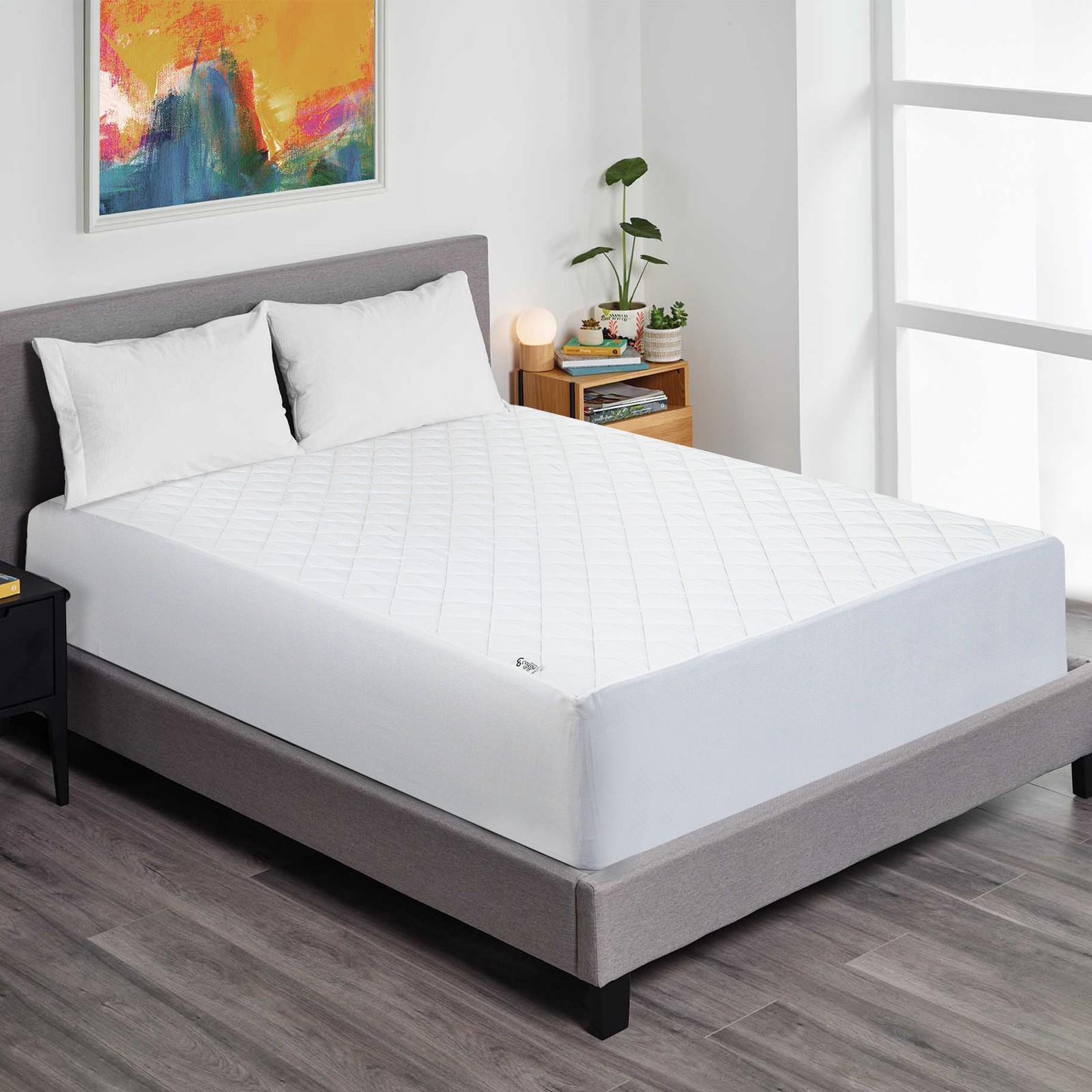 Waterproof Mattress Protector Deep Pocket Breathable Fitted Bed Cover All Sizes