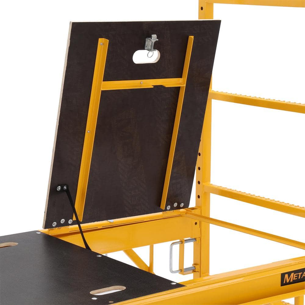 Safeclimb Baker Style Scaffold Rolling Platform, 1100 Lbs. Load Capacity, 6 Ft.