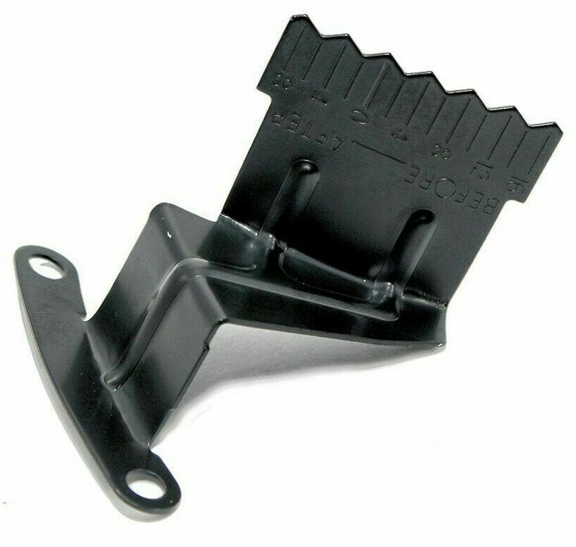 8" SB Chevy Black Timing Tab Marker SBC  305 327 350 383 SBC Chain Cover Tab