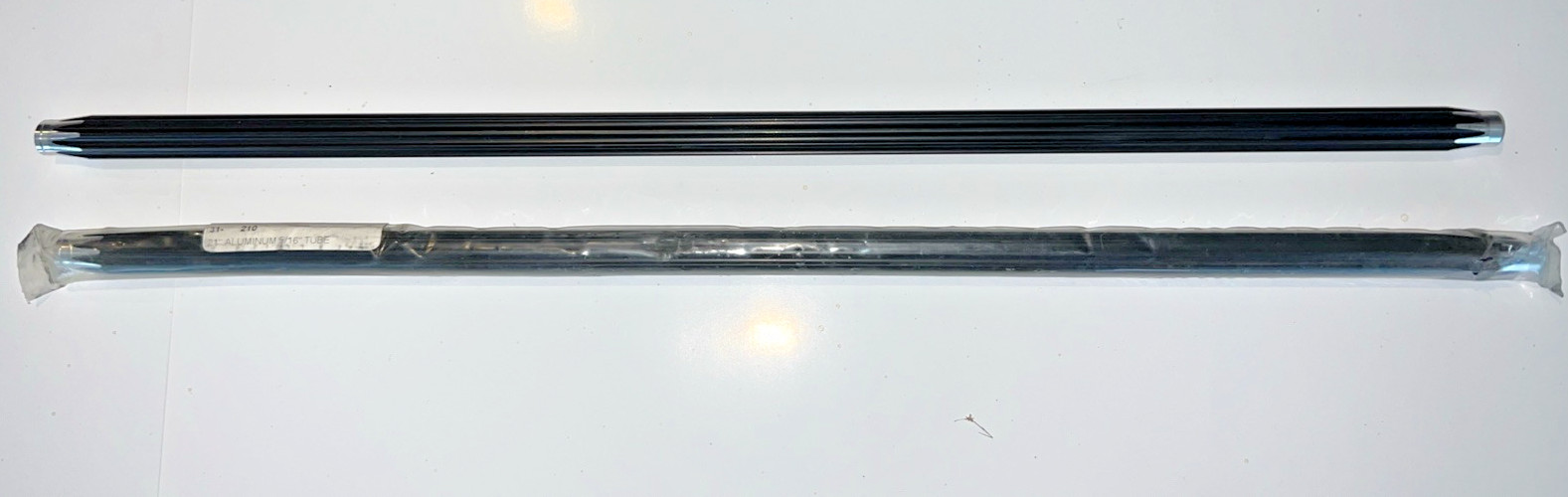 Lot of 2 QuickCar Racing 5/16 Aluminum Scalloped Suspension Tube 21” Long 31-210