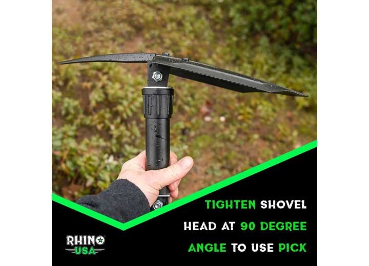 Rhino USA RNO-ETOOL Folding Survival Shovel