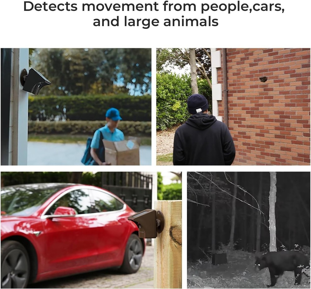 Outdoor Motion Sensor Alarm - Weatherproof Security