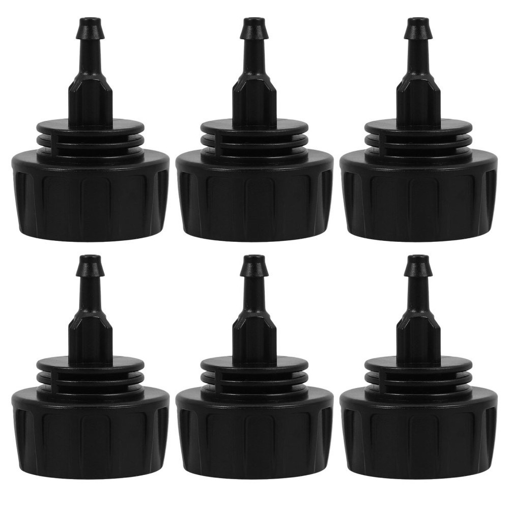 6PCS Drip Irrigation Adapter with 3/4" Quick Connect Female Coupler Hose Fitting