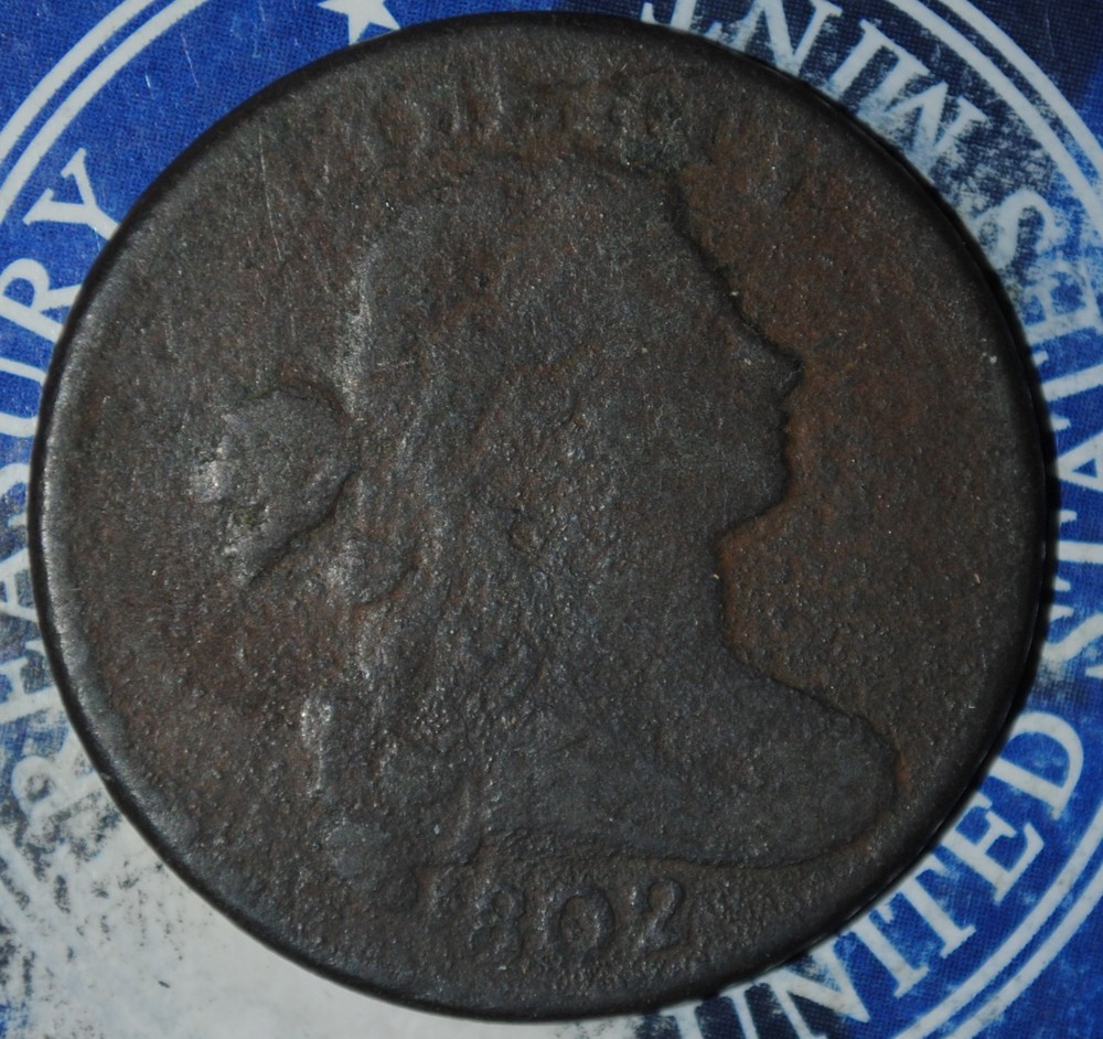 1802 Draped Bust Large Cent {{{{4906