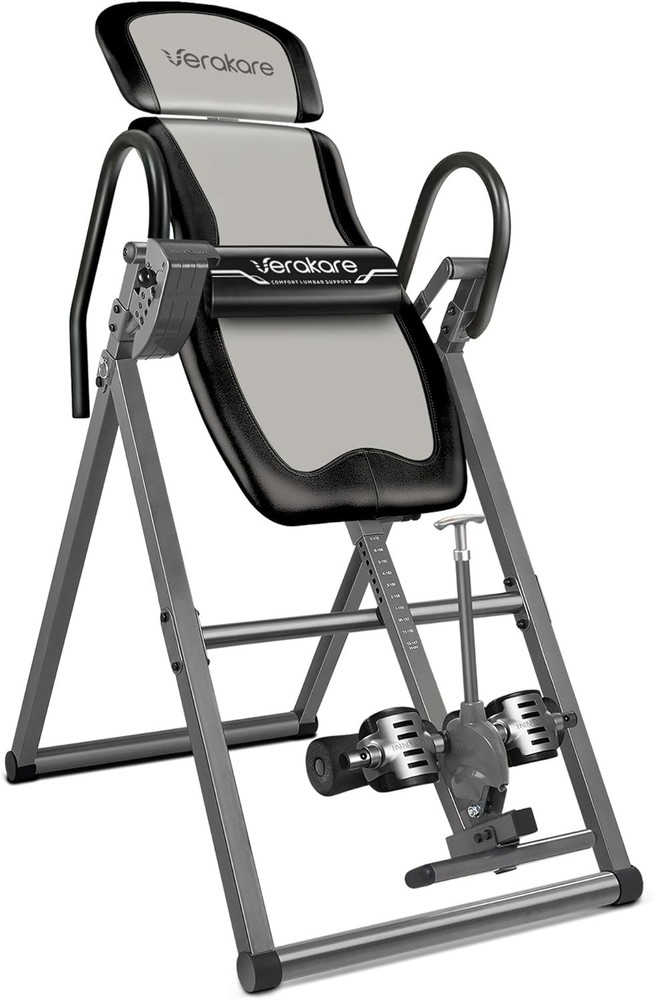 Advanced Heavy Duty Inversion Table with 6 Angle Adjustment for Ultimate Comfort