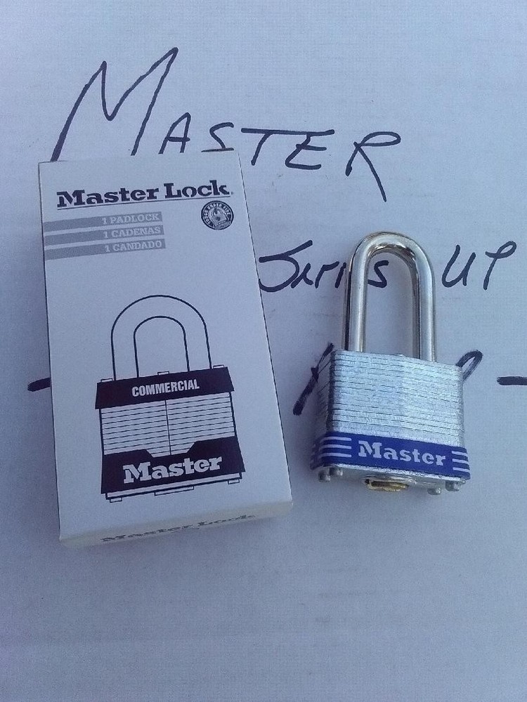 Master 3LFUP PADLOCK Qty 6 universal pin