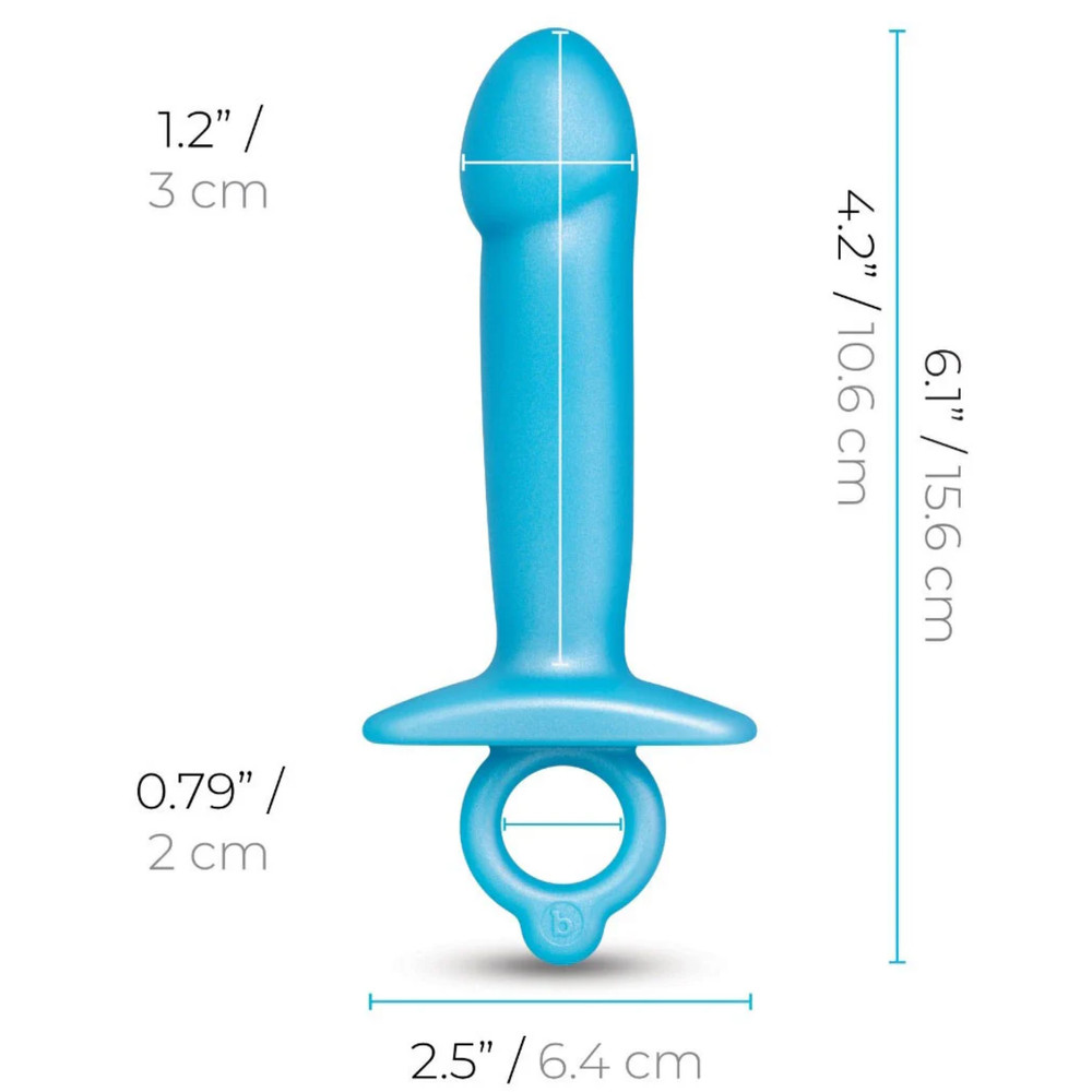 Realistic Tip Easy-Retrieval Ring Silicone Butt Plug Beginner Friendly Anal Play