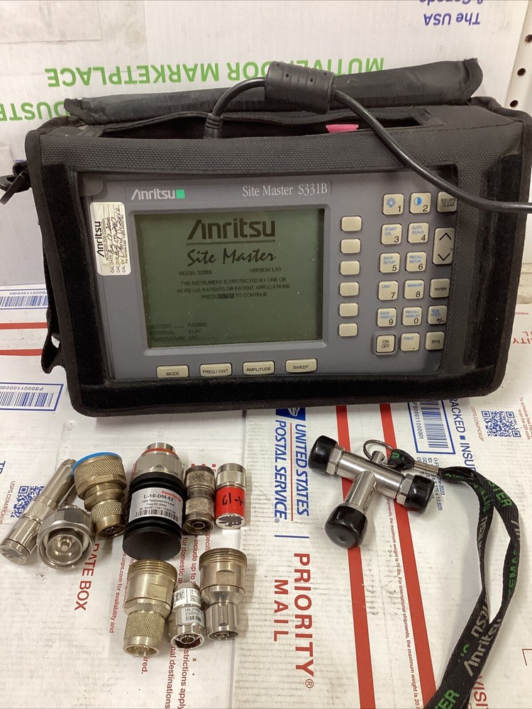 Anritsu Site Master S331B Cable Antenna Analyzer 4GHz SiteMaster Tested Working