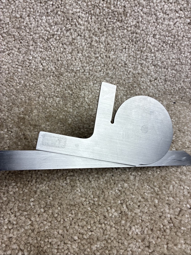 VIS UNIVERSAL BEVEL PRECISE PROTRACTOR SQUARE W/ FINE ADJUSTMENT 12" BLADE