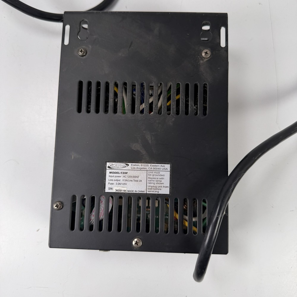 Elation Professional T20F LED/PAR Chase Pack DMX Controller Stage Lighting