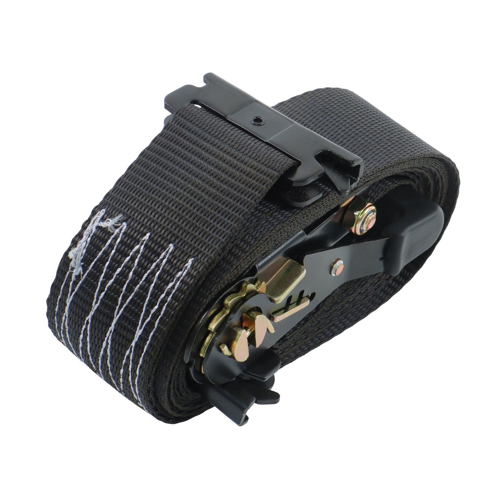 Complete E Track Securement Kit 2 Black Wheel Chocks 2x 9ft Straps Bag For Van