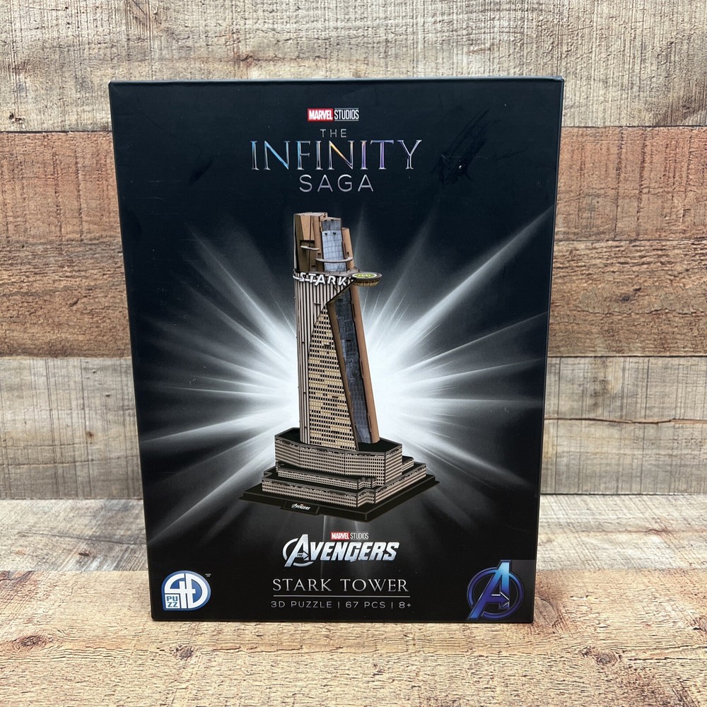 Marvel Stark Tower 3D Puzzle Brand 67PC 2022 4D MARVEL INFINITY.