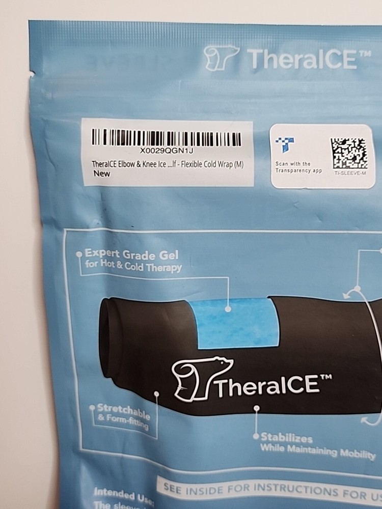 TheraICE Hot & Cold Compression Sleeve New Reusable Medium