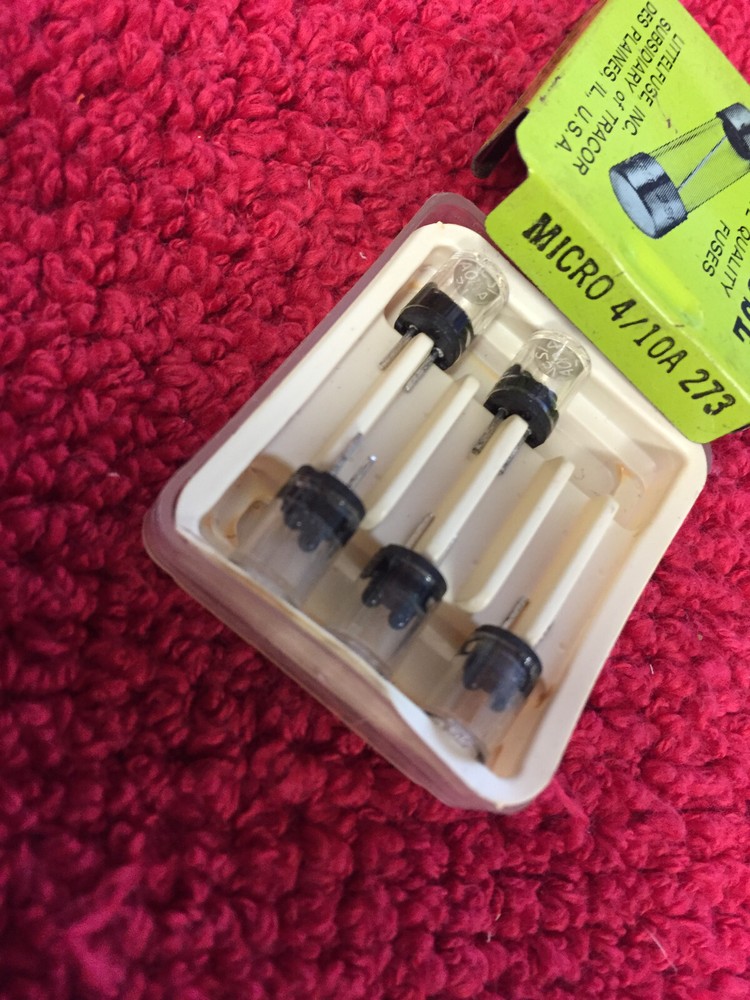 273 LITTELFUSE MICRO FUSE 4/10 A 125V 5 PCS