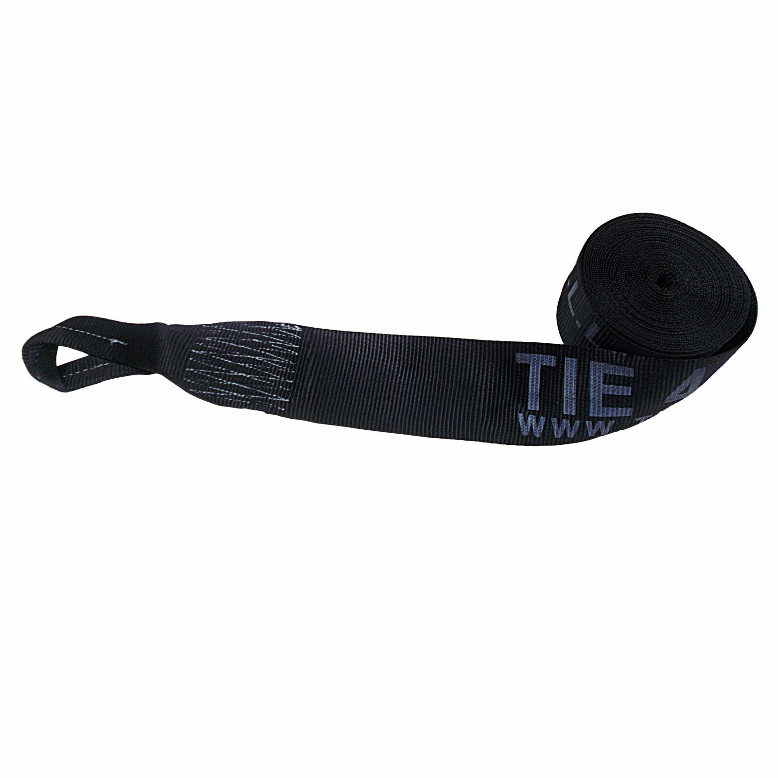 USA 10 Pack Heavy Duty 4” x 30’ Twisted Sewn Loop Winch Strap for Flatbed Truck