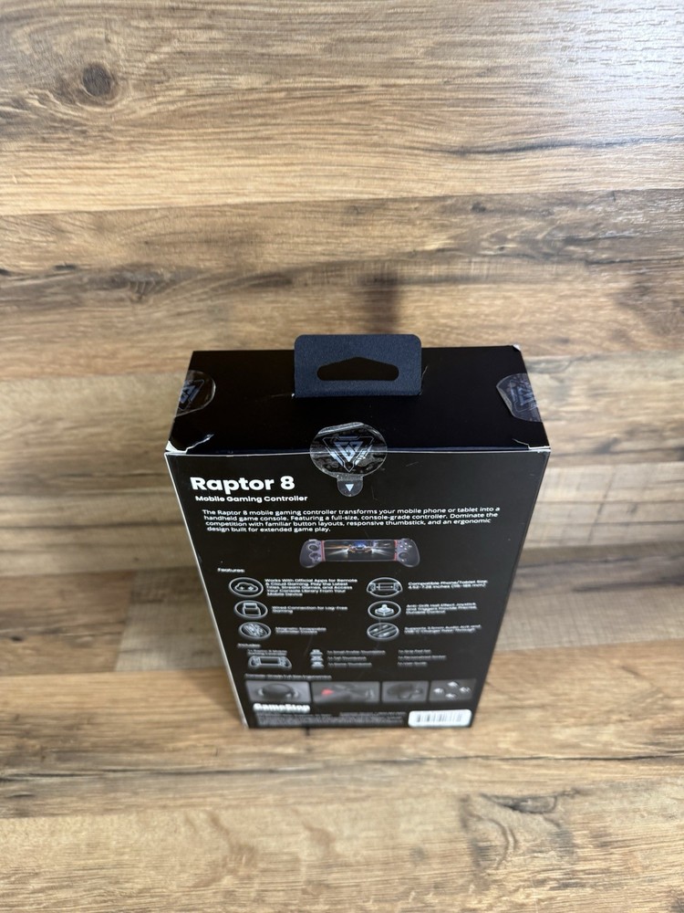 GameStop Raptor 8 - Mobile Gaming Controller for Android and iPhone (USB-C)