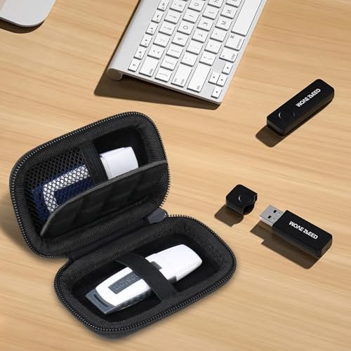 USB Flash Drive Case, USB Storage Case, USB Holder Storage Bag, Thumb Black