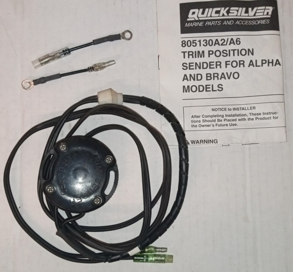 Quick Silver Trim Sender 805130A2