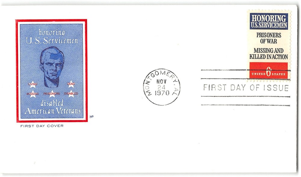 US #1422 FDC, 1970, HF