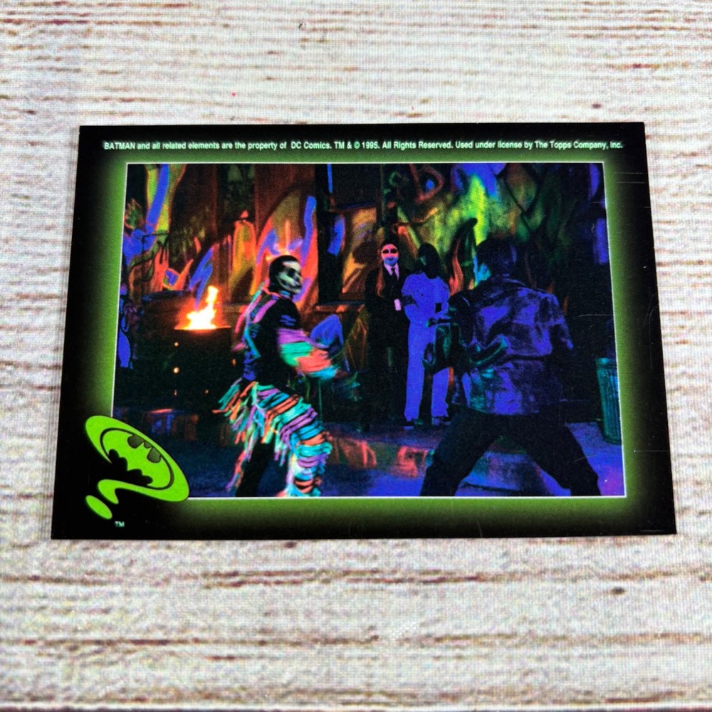 1995 Topps Batman Forever Sticker - #68 Psychedelica