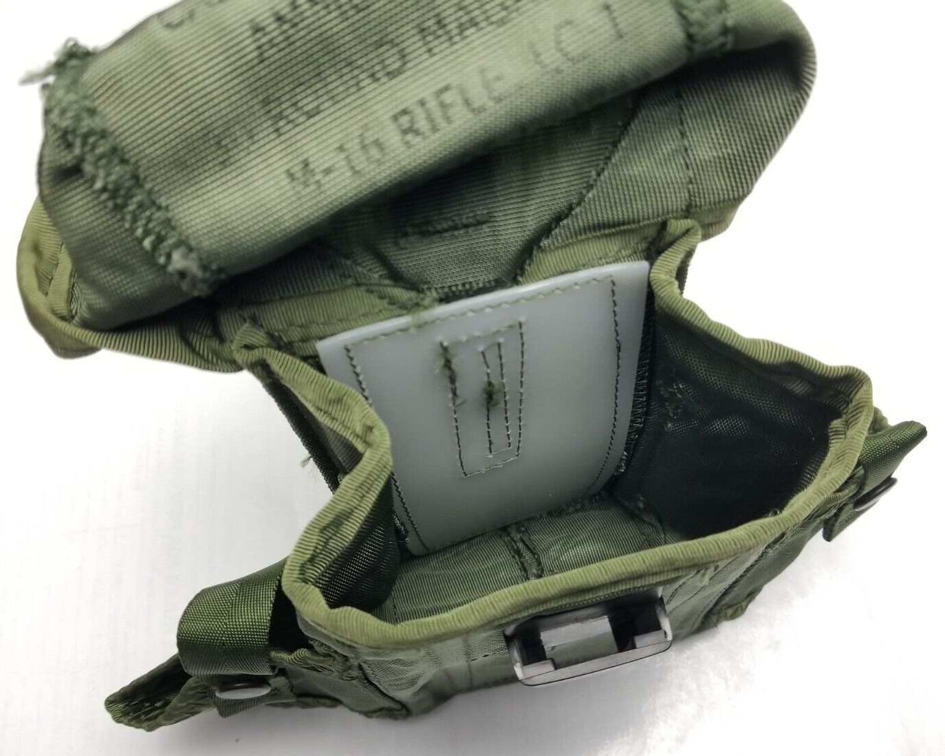US Military Alice Magazine Pouch LC1 Small Arms Ammo Case Green 30 Mag MINT