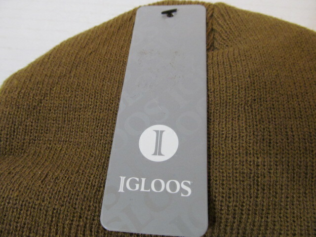 Igloos Brown Cuffed Knit Hat Style 46-649
