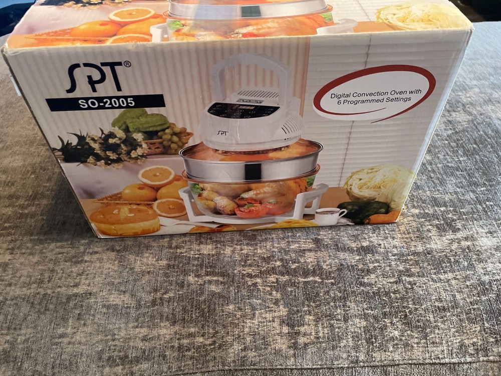 SPT Digital Turbo Oven with Extender Ring and 6 Pre Programmed Settings - Macy's