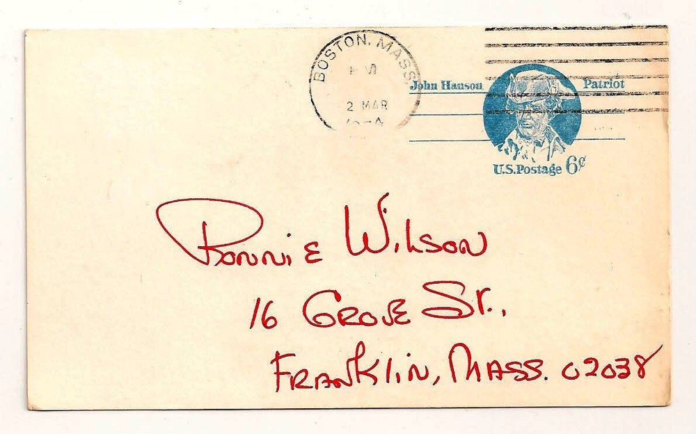 Joan Fontaine AUTOGRAPHED Postcard