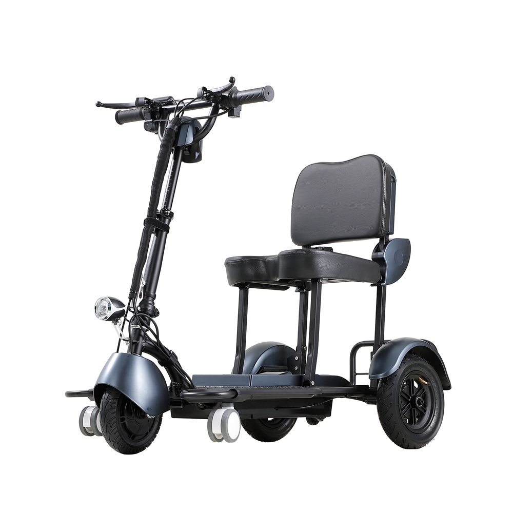 Lightweight 3-Wheel Travel Mobility Scooter 30 Miles 350W 3-Speed 220lb Capacity