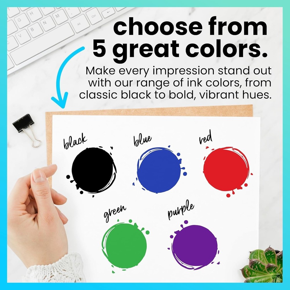 Self Inking Stamp Refill Ink - 2 oz. - Red Ink