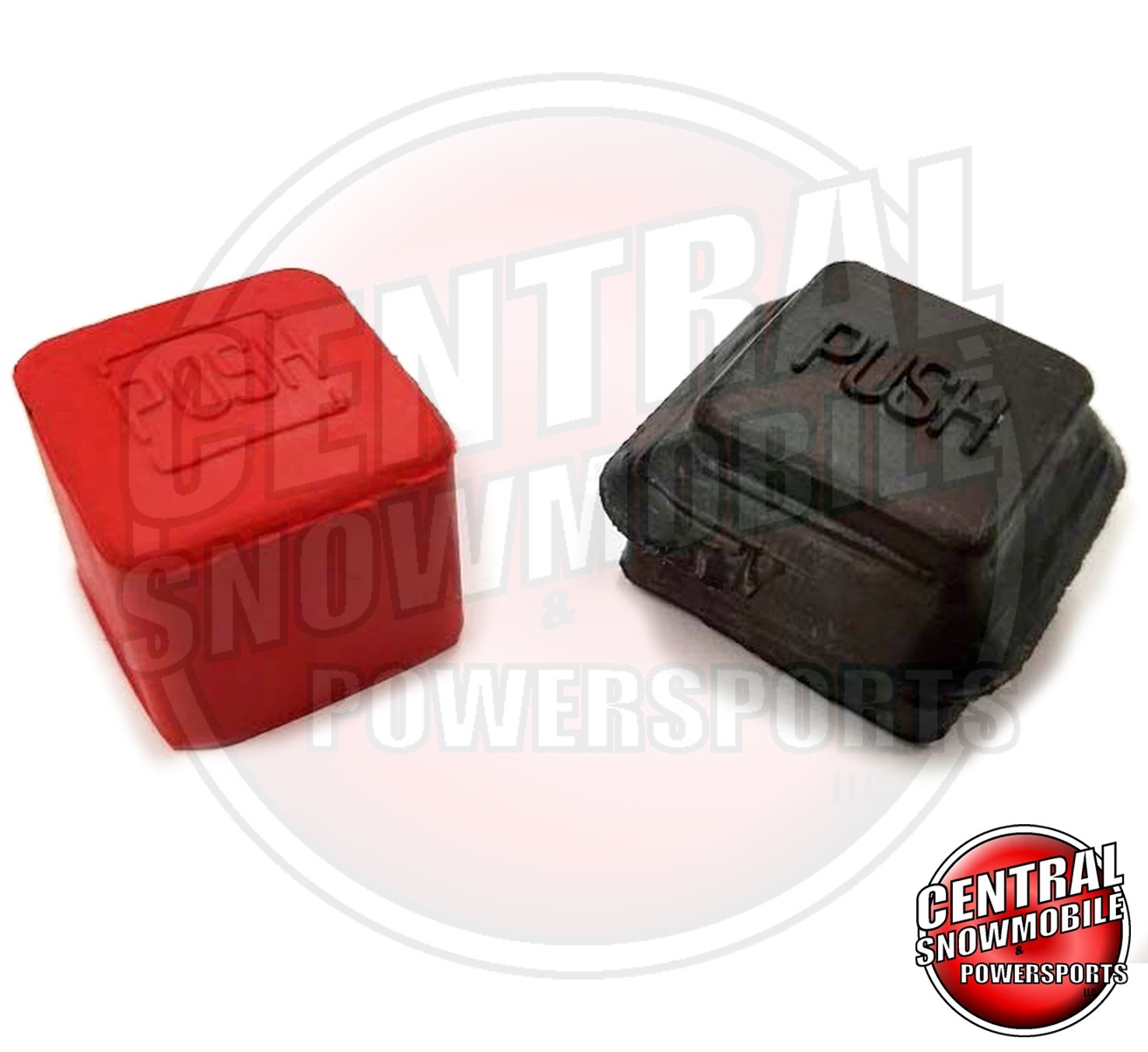 Dimmer & Kill Switch Cap Yamaha Snowmobiles Rubber Black Red [8E3839560100]