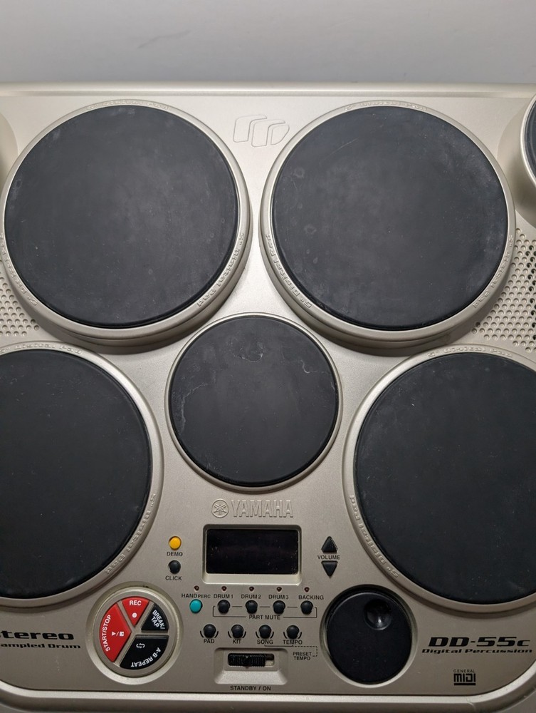 Yamaha DD-55C Digital Percussion Stereo Drum Tested