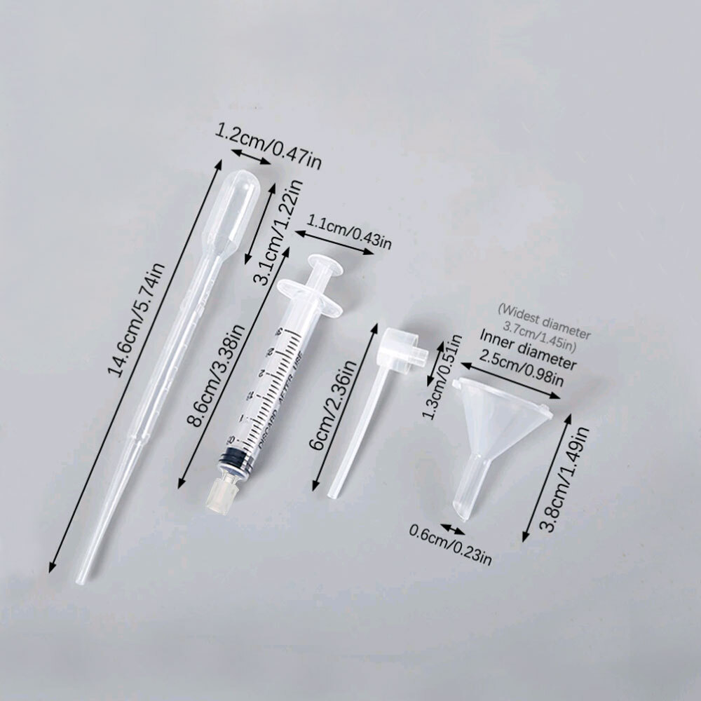 Makeup Perfume Refill Tool Diffuser Syringe Straw Funnel Spray Dispensing Kits