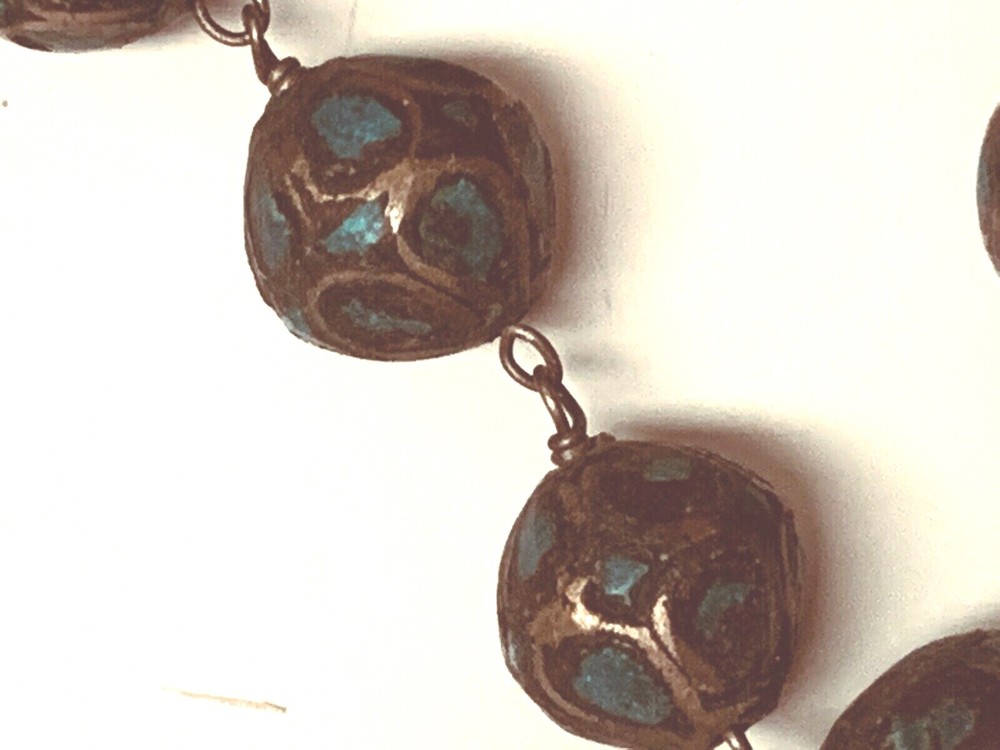 VINTAGE NECKLACE FROM INDIA WITH TAG