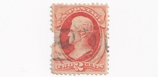 1879 STAMP US SCOTT 183 "Jackson" 2 CENT USED FAULT - N