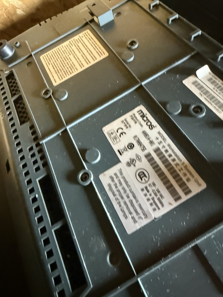 Micros Workstation 5 System Unit Touch Screen POS Terminal 400814-001