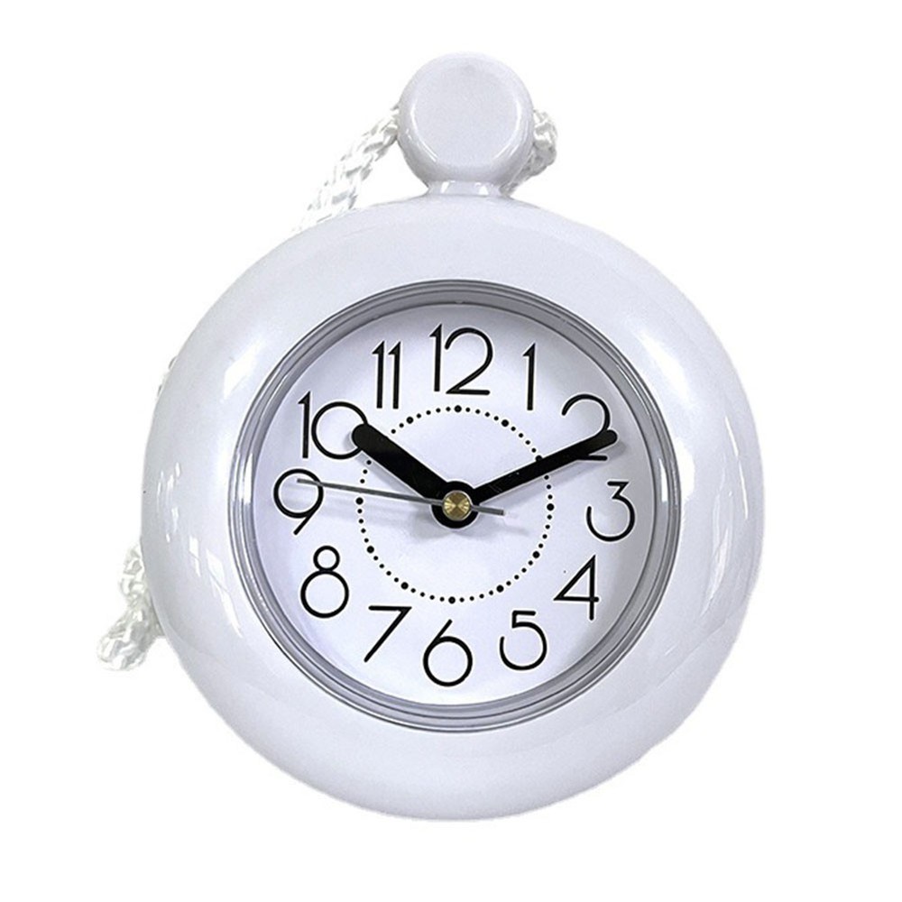Bathroom Clock Dual Use Alarm Clock Bathroom Kitchen Waterproof For Bathroom
