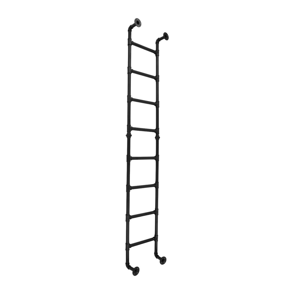 Wall-mounted 8-step Bunk Bed Ladder High Loft Attic Eight Steps Ladders Tool