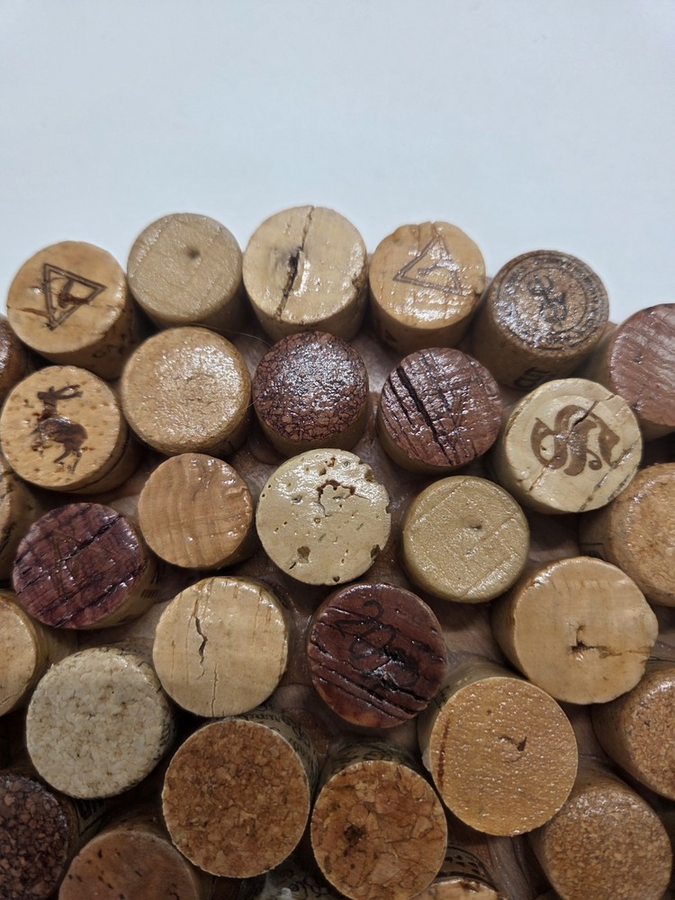Wine Cork Round Trivet Hot Pad Handmade