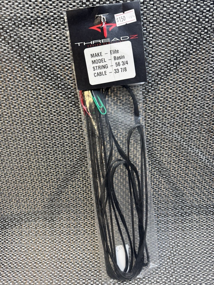 Threadz Custom Bowstrings for Elite Basin Compound Bow