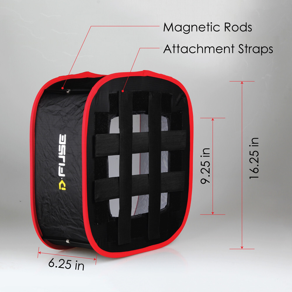 D-Fuse collapsible LED panel softbox diffuser universal square 9.25 inch 12 inch