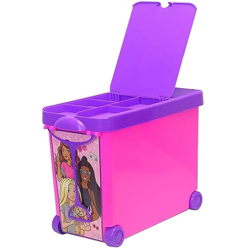 Store It All! Rolling Storage Bin – Extra-Large Organizer Case Rolling Case