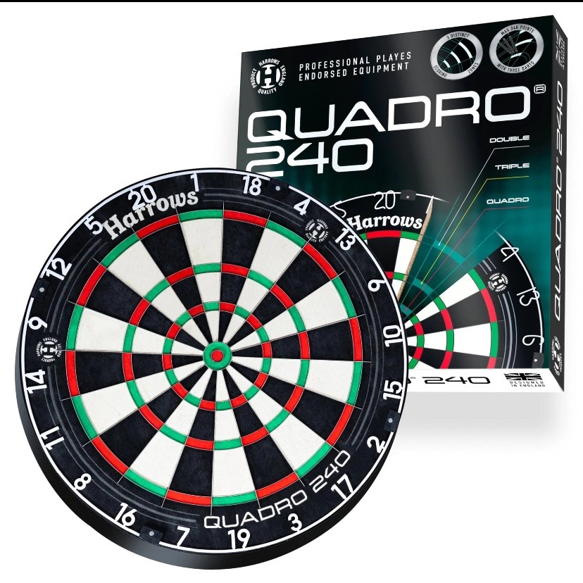 Harrows Dart Board Quadro 240
