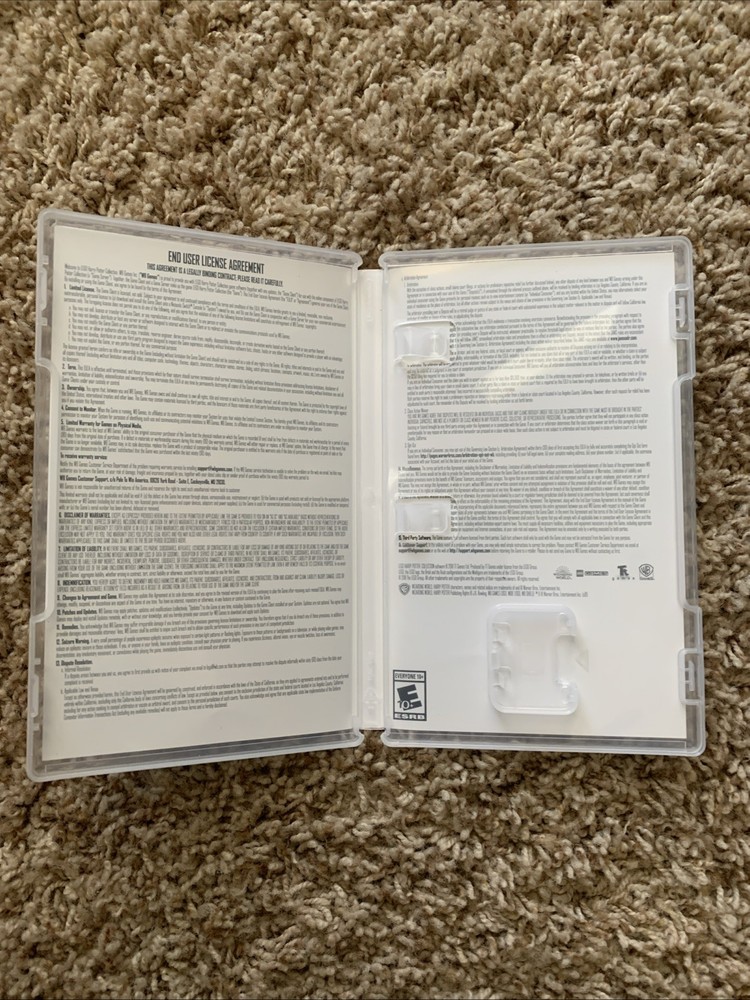 Empty Replacement Case & Artwork ONLY! Lego Harry Potter Collection - Switch