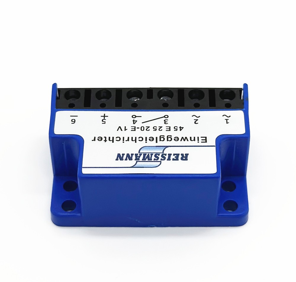 REISSMANN Einweggleichrichter 45 E 25 20-E1V Half wave Brake Rectifier