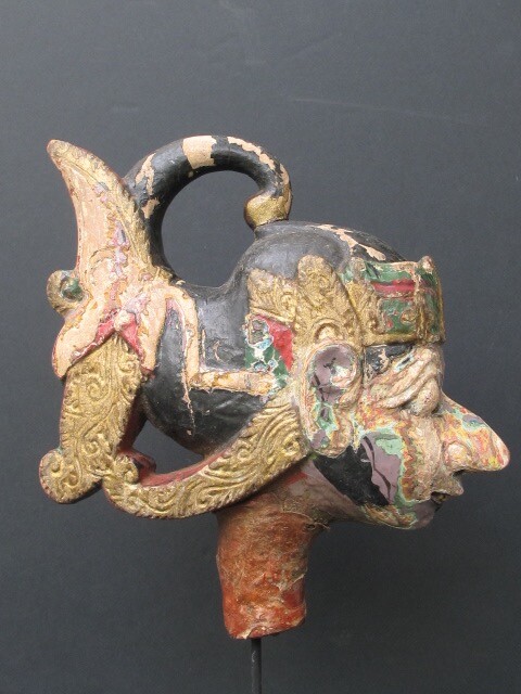Old Puppet Head, Java Indonesia