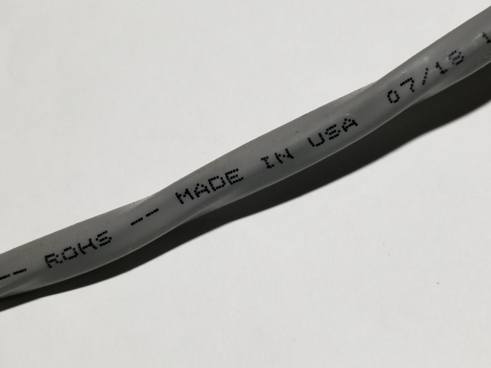 Carol E1054S 14/4C Media/Communication/Security/Control Cable Riser Gray /50ft